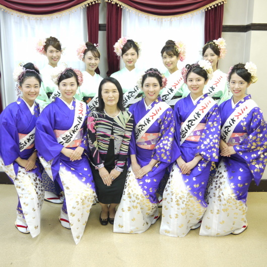盛岡さんさ踊り・思いを込めてミスさんさ髪飾り今年も制作いたしました_a0123133_11425722.jpg