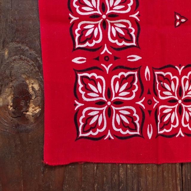 60sヴィンテージバンダナ 1960s Vintage Bandana / 60年代 RN 14193 ヴィンテージ