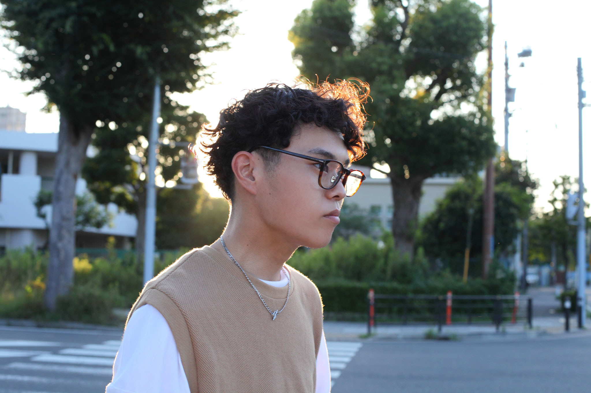 夕方ポートレート【1】 : 写真の記憶