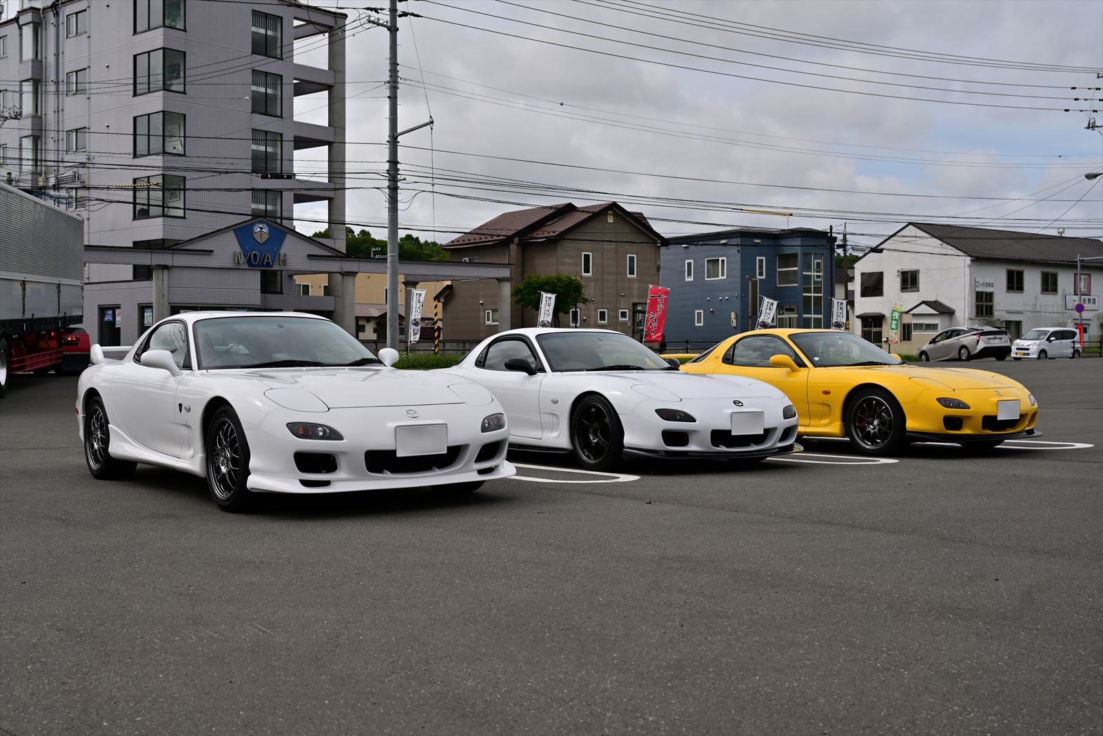 RX-7】 奇跡的にFD3Sが4台並んだ・・・!! : やぁやぁ。 RX-7】 奇跡的にFD3Sが4台並んだ・・・!! : やぁやぁ。