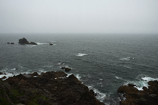 葦毛崎展望台、煙る_e0414191_11152307.jpg