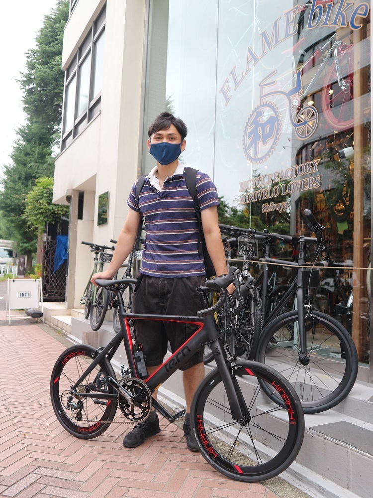 8月7日　渋谷　原宿　の自転車屋　FLAME bike前です_e0188759_18321255.jpg