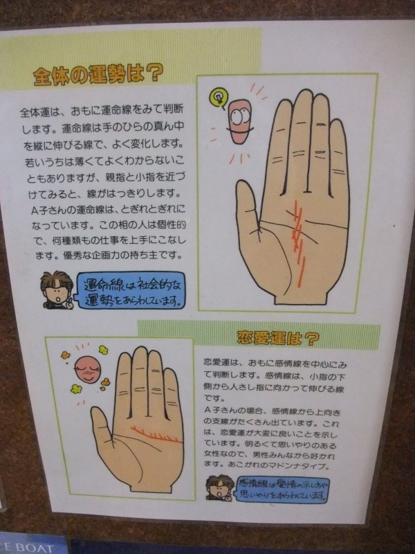 良く当たる 眞智宇 先生の手相占い 人相占い 生年月日占い 姓名判断