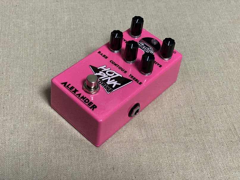 ALEXANDER HOT PINK DRIVE ギターエフェクター ALEXANDER Pedals HOT PINK DRIVE コンパクトエフェクター