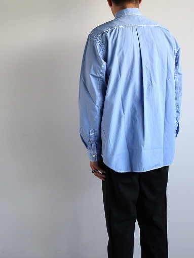 Sans limite　BOX REGULAR COLLAR SHIRT - #0 YARN STITCH / TYPEWRITER_b0139281_09182353.jpg