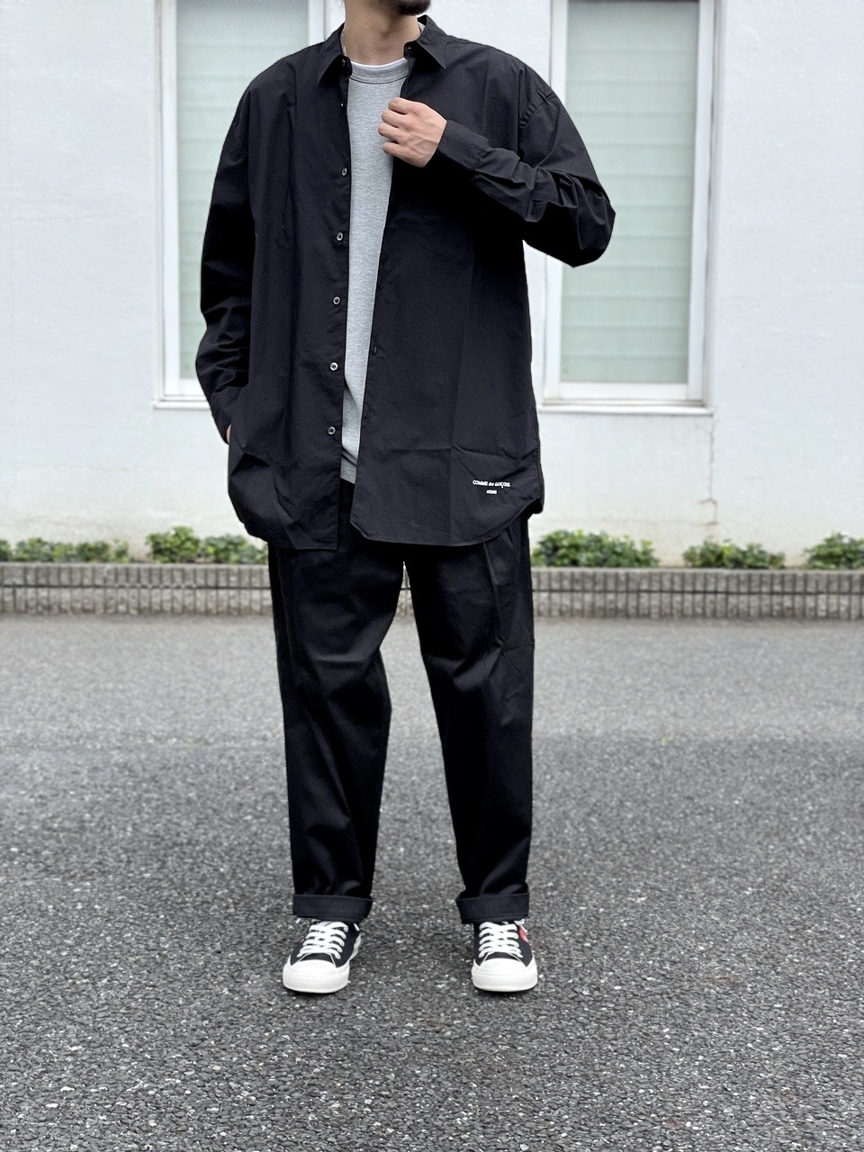 BLACK COMME des GARCONS カジュアルシャツ XS