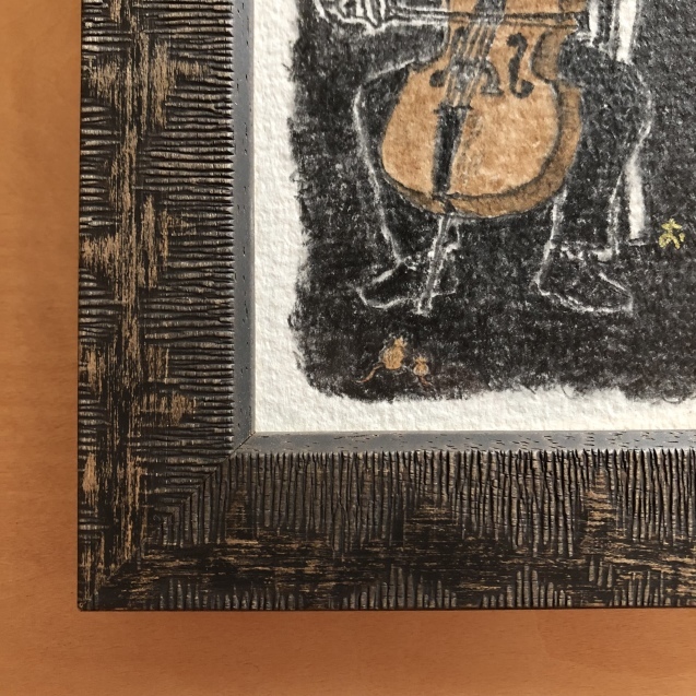 a*i様 司　修リトグラフ　セロ弾きのゴーシュから セロひきのゴーシュ」宮沢賢治 文 司修 画 | Frobergue online store