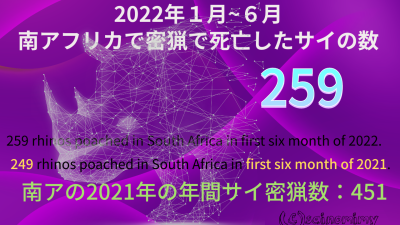 2022年、南アフリカでは６月までに259頭のサイが密猟された！！_a0280851_00141926.png