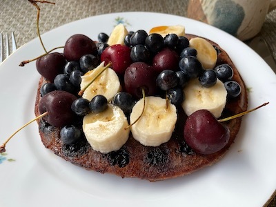 タロイモ粉のパンケーキ 散々だった土曜日 やせっぽちソプラノのキッチン2 タロイモ粉のパンケーキ 散々だった土曜日 やせっぽちソプラノのキッチン2