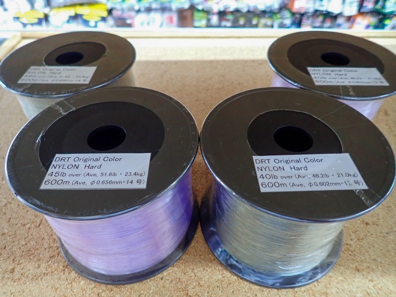 drtパープルナイロンライン30lb 35lbセット DRTオリジナルカラーNYLON