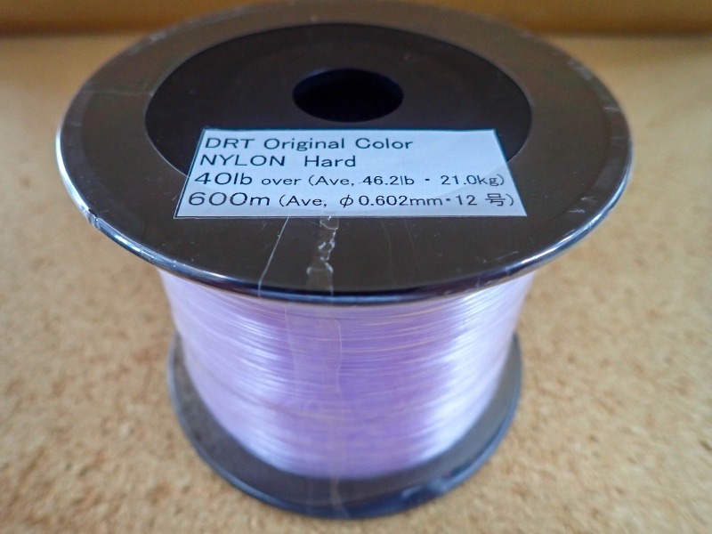 DRT ナイロンライン 600m 40lb 12号