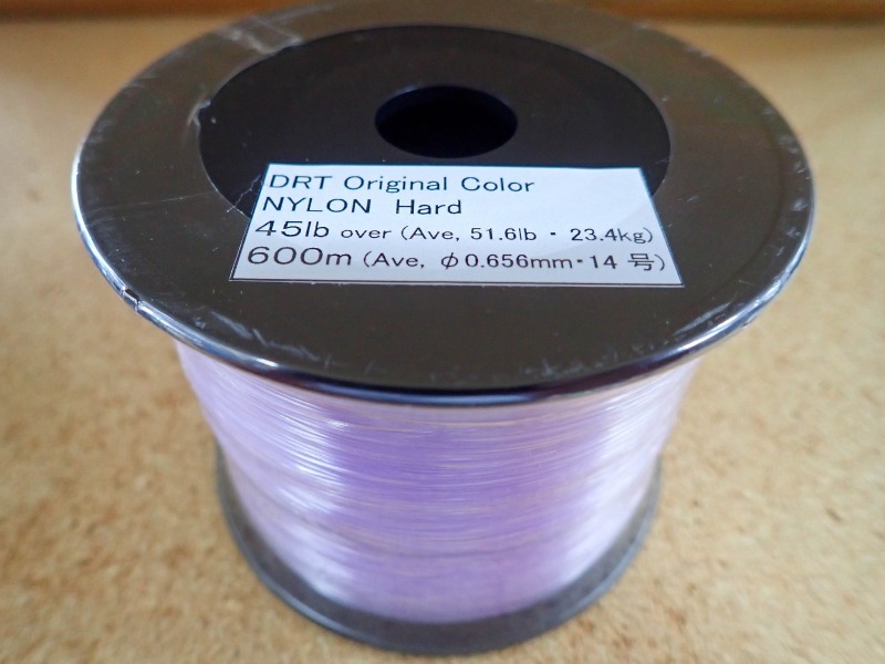 DRT ナイロンハードライン 25lb 600m パープル DRT NYLON Hard