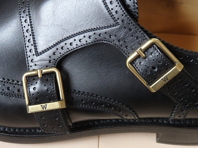 J.M. WESTON ダブルモンクストラップ 美品　ブラック　ブティック購入 J.M. WESTON ダブルモンクストラップ 美品 ブラック ブティック