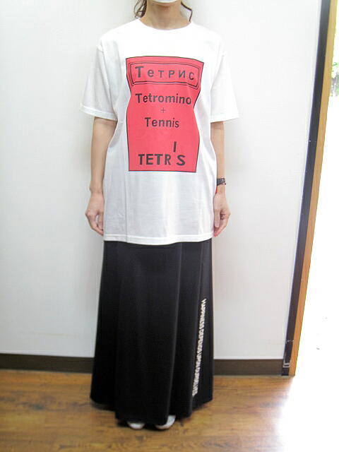 sfide（ スフィーデ）Tetpnc Tシャツ WHITE