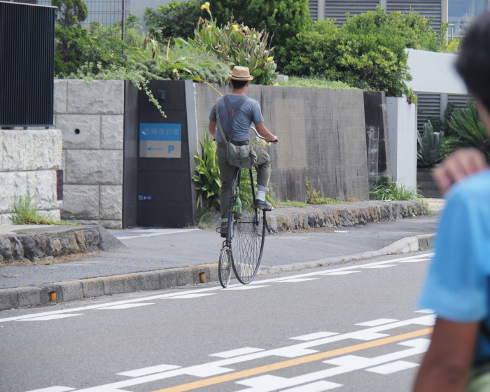 134号線 自転車