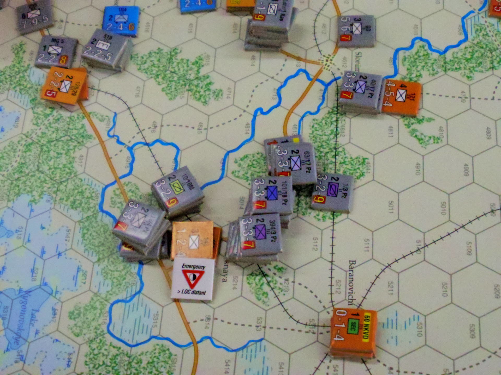 GMT Games Barbarossa: Army Group Center 2nd Edition - WWII Eastern Front Board Game