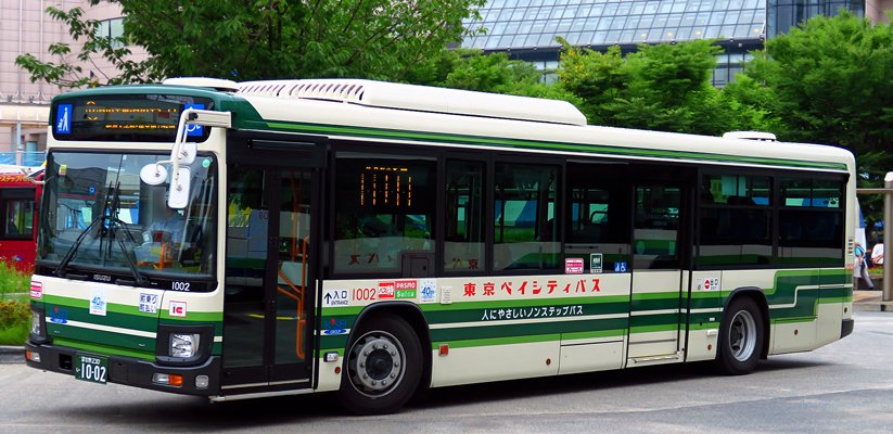 東京ベイシティ交通 QPG-LV290Q1 その2 : 研究所第二車庫