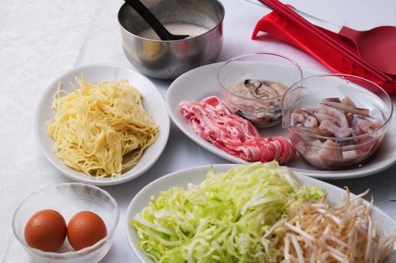 広島風お好み焼き だんさんが作ってくれた 登志子のキッチン
