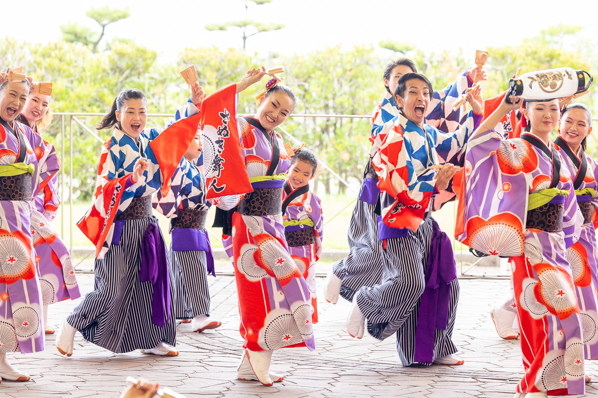 讃岐よさこい in 瀬戸大橋記念公園 さぬき舞人 その2_a0077663_17425771.jpg