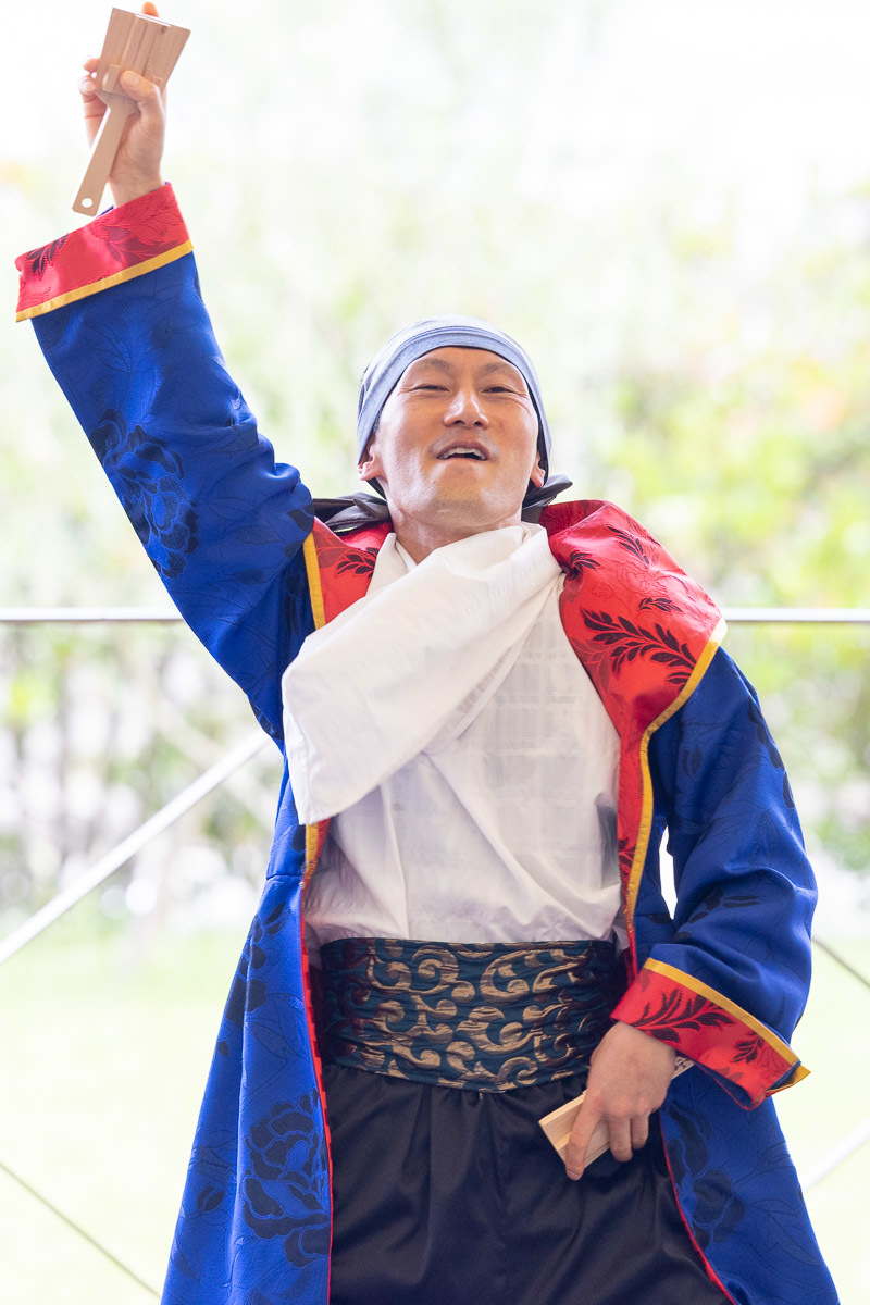 讃岐よさこい in 瀬戸大橋記念公園 ふくびじん その1_a0077663_18033387.jpg