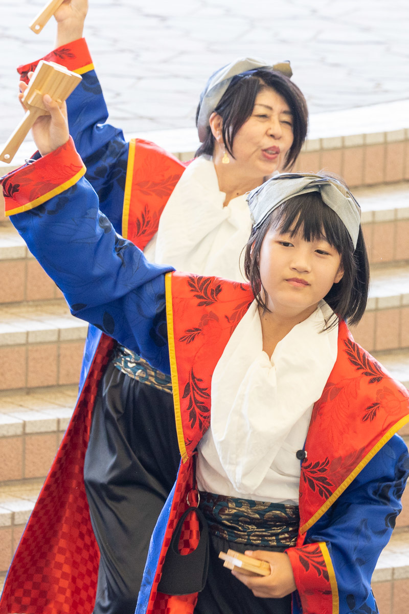 讃岐よさこい in 瀬戸大橋記念公園 ふくびじん その1_a0077663_18033423.jpg