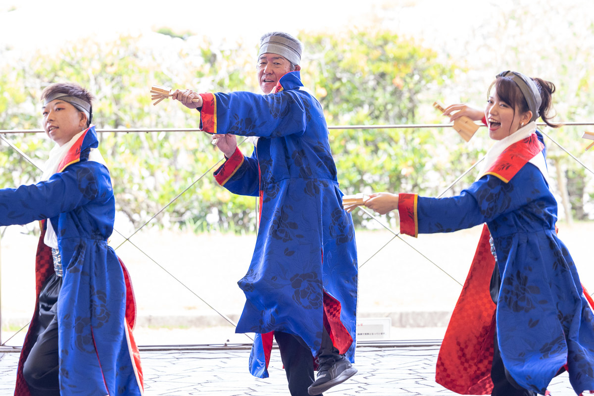 讃岐よさこい in 瀬戸大橋記念公園 ふくびじん その1_a0077663_18033444.jpg