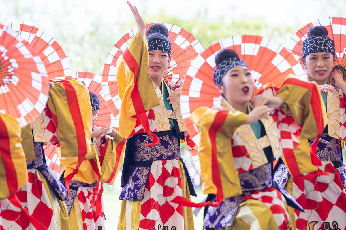 讃岐よさこい in 瀬戸大橋記念公園 浜っ鼓★弾★DAN その2_a0077663_18135596.jpg