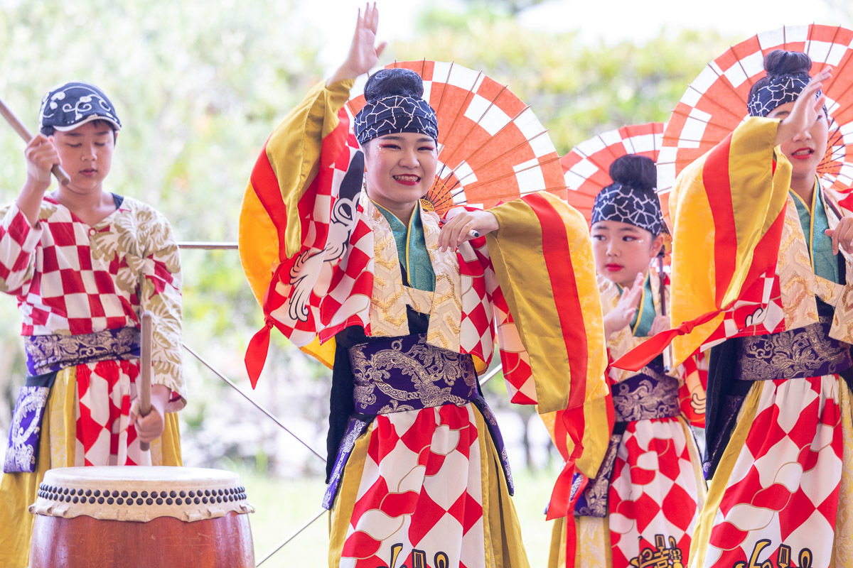 讃岐よさこい in 瀬戸大橋記念公園 浜っ鼓★弾★DAN その2_a0077663_18135673.jpg