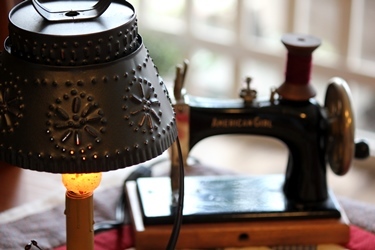 「Grandma\'s Lamp」とハートのキルト_f0161543_13124559.jpg