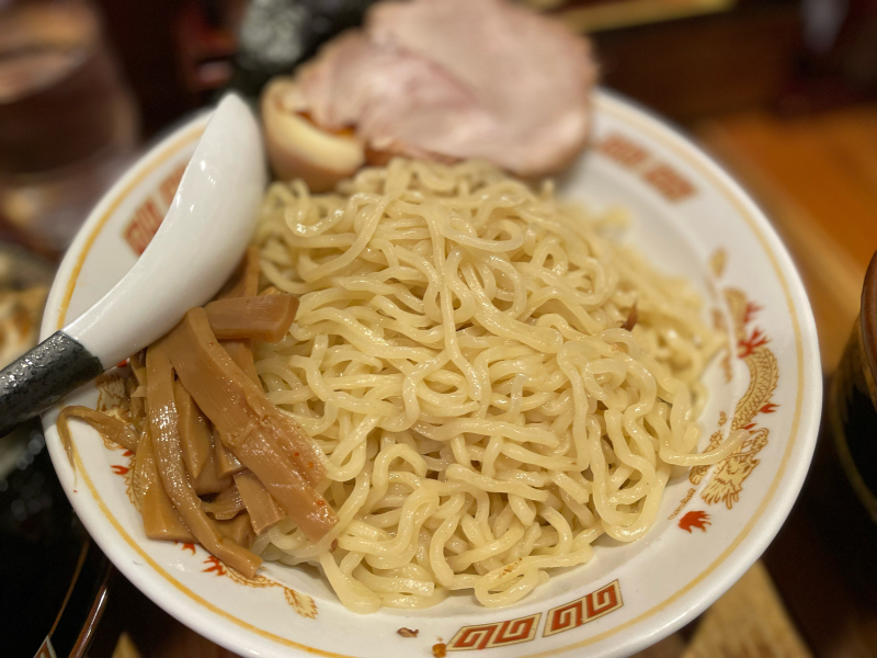 【こちらも稲毛に定着】北海道らーめん ひむろ ~味噌つけ麺と餃子_b0008655_22055162.jpg