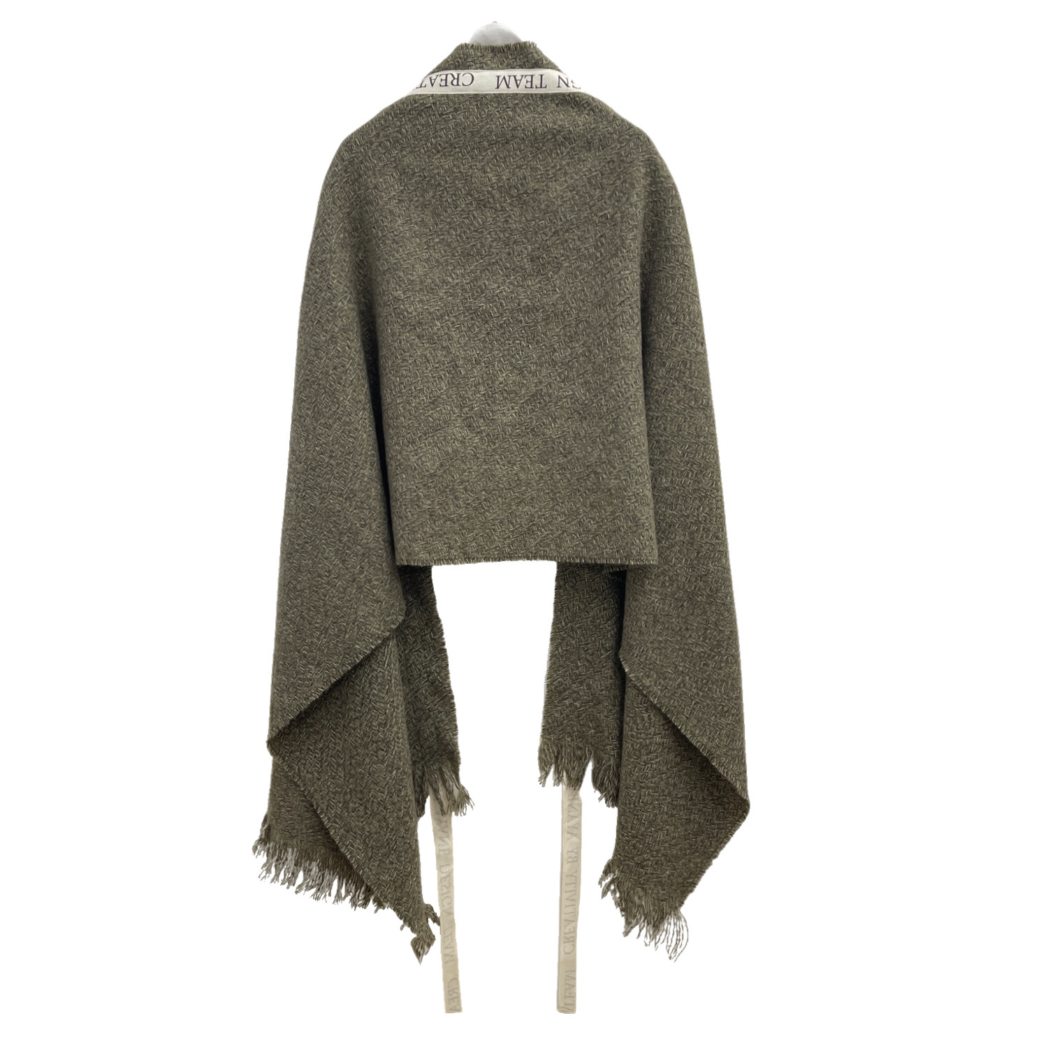 【タグ付未使用品】ayane ロゴマフラー付ニット 予約販売【 ayane 】ロゴマフラー付きニット（894113）11月お