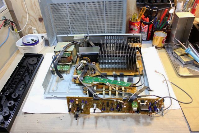 Technics SU-V60 修理 : 岡山ジャンク倶楽部 Technics SU-V60 修理 : 岡山ジャンク倶楽部