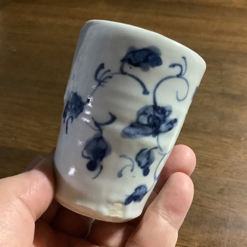 佐藤もも子さんの染付の器をオンラインショップにUPしました。_d0336460_23315090.jpeg