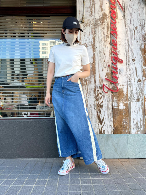 「DIESEL ディーゼル」新作Aラインデニスカート入荷です。_c0204280_18000356.jpg