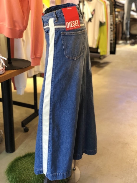 「DIESEL ディーゼル」新作Aラインデニスカート入荷です。_c0204280_18340323.jpg