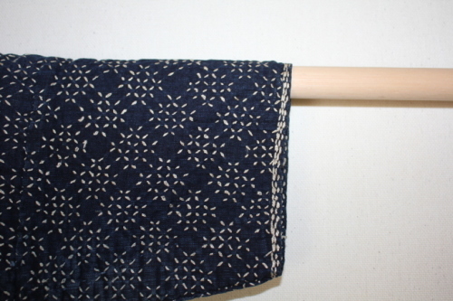 古布 木綿　藍染め 刺し子 　Japanese Antique Textile indigo cotton silk thread Sashiko_c0325097_14483284.jpg