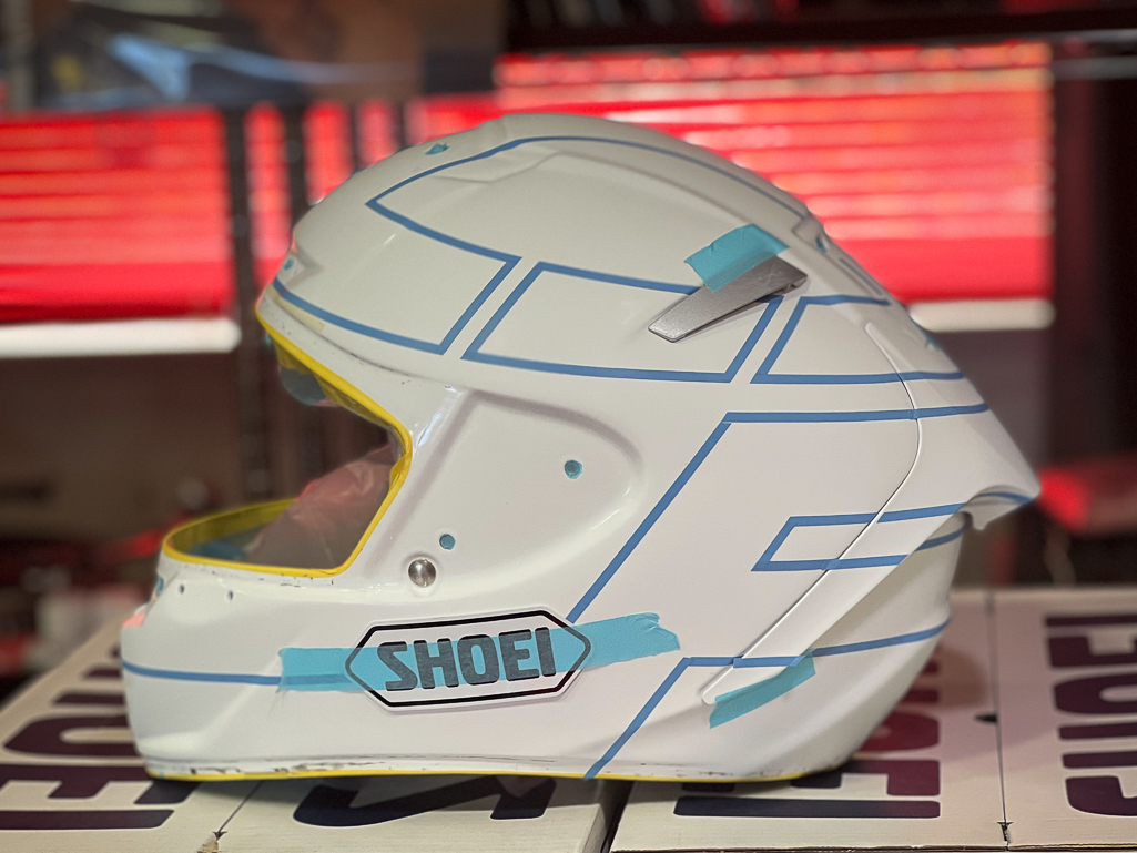 SHOEI X-Fourteen X-14 XL オリジナルペイント　稀少⁈ SHOEI X-Fourteen オリジナルペイント | カスタムペイント日記