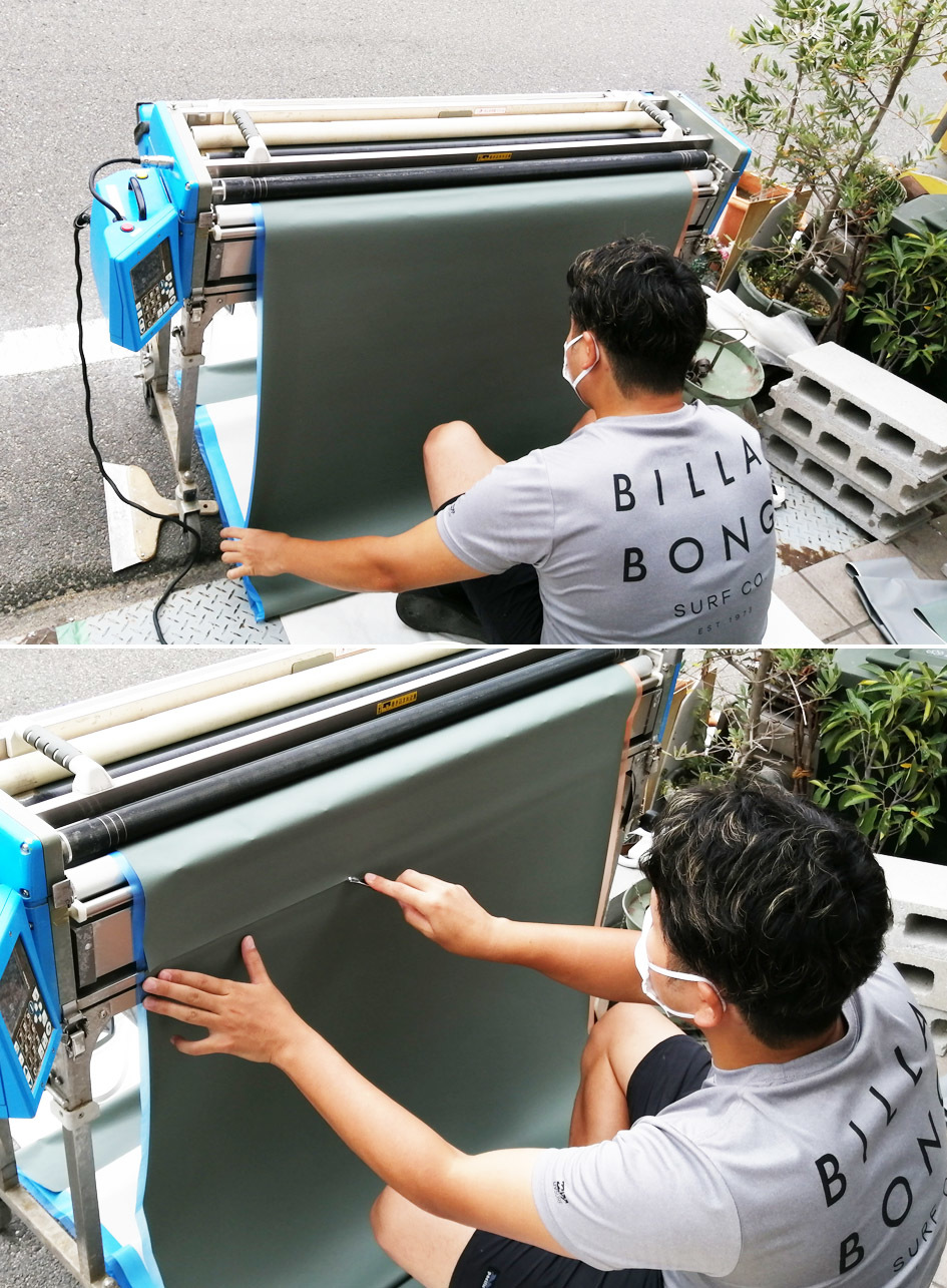 完成間近☆クロス職人さんによる「トイレリフォーム」_d0351435_22131156.jpg