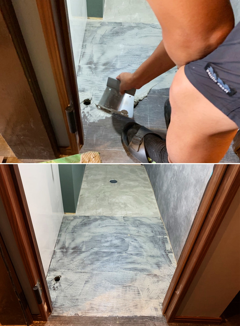 完成間近☆クロス職人さんによる「トイレリフォーム」_d0351435_07314019.jpg