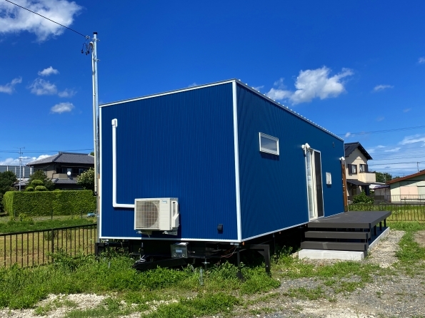 東区市野 トレーラーハウス外構工事　★電気設備工事、外構工事_b0418699_16041908.jpg