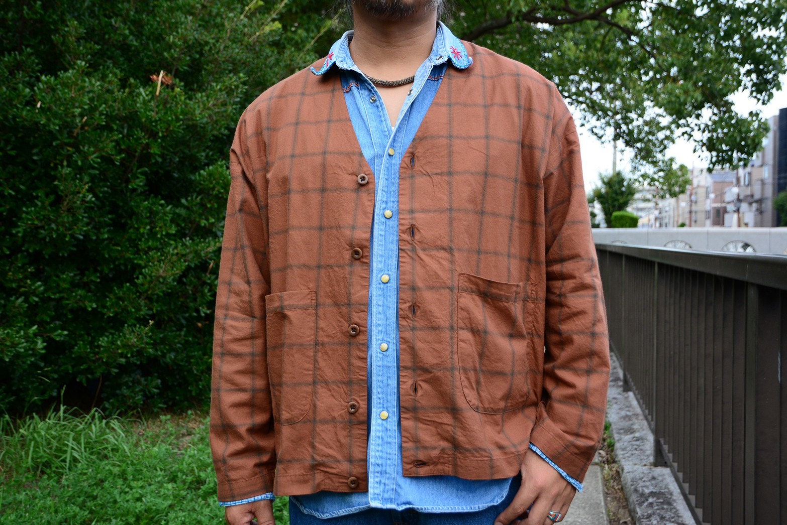 \"Nasngwam.\"<<GEEK CARDIGAN(RUST)>>Style~NORI~_c0167336_18055677.jpg