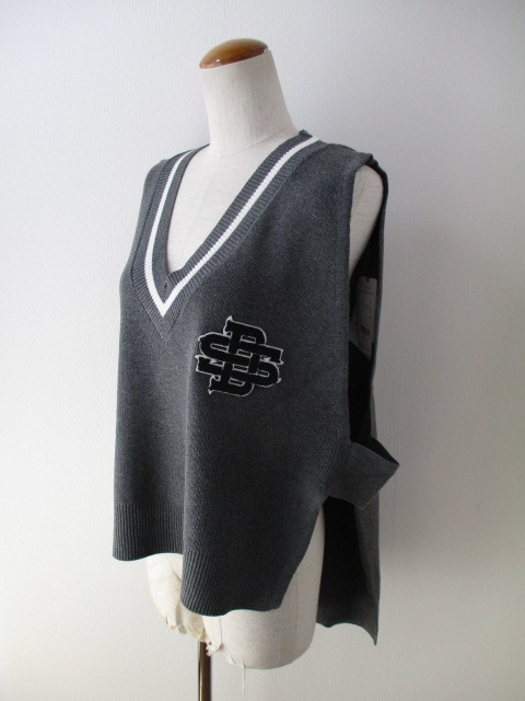 DOUBLE STANDARD CLOTHING - ダブルスタンダードクロージング　Vネックニットベスト DOUBLE STANDARD CLOTHING SALE50%OFF ダブルスタンダード