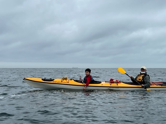 【スタッフ研修】シーカヤックで行くゼニガタアザラシウォッチングｉｎ襟裳岬_d0198793_11220691.jpg