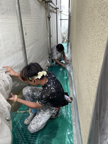 M様邸アパート（安芸郡府中町）外壁塗装工事_d0125228_07532968.jpg