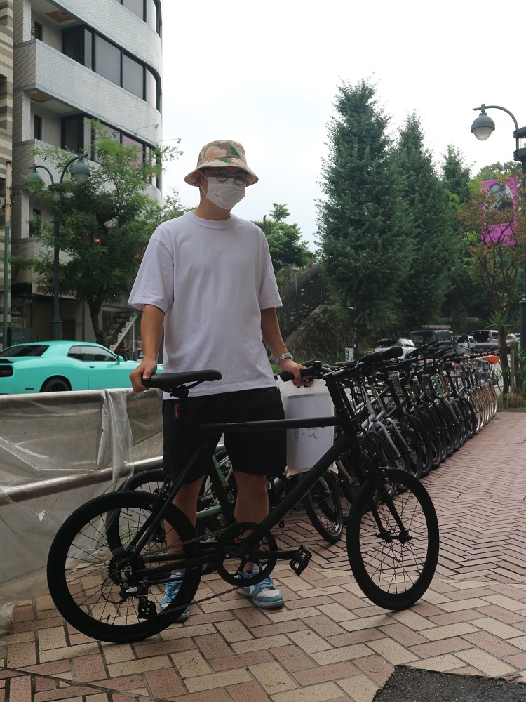 8月21日　渋谷　原宿　の自転車屋　FLAME bike前です_e0188759_17223994.jpg