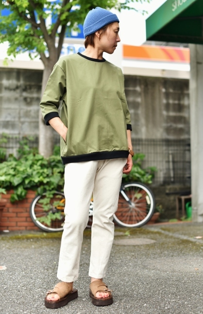 Spinnerbait 当店別注 Military CLOTH 3/4 Sleeved RIB TEE_d0152280_09043096.jpg
