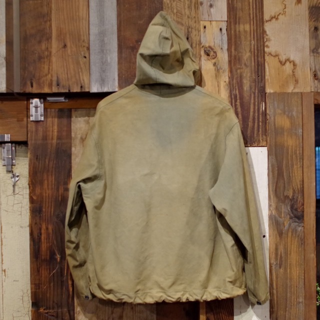 1940s US NAVY N-2 Deck Rain Parka with Hook / USN デッキ