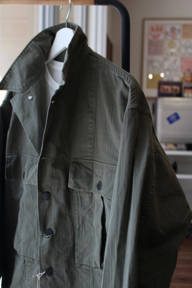 orSlow / US ARMY M-43 HBT JACKET : COSMIC DENIM MARKET
