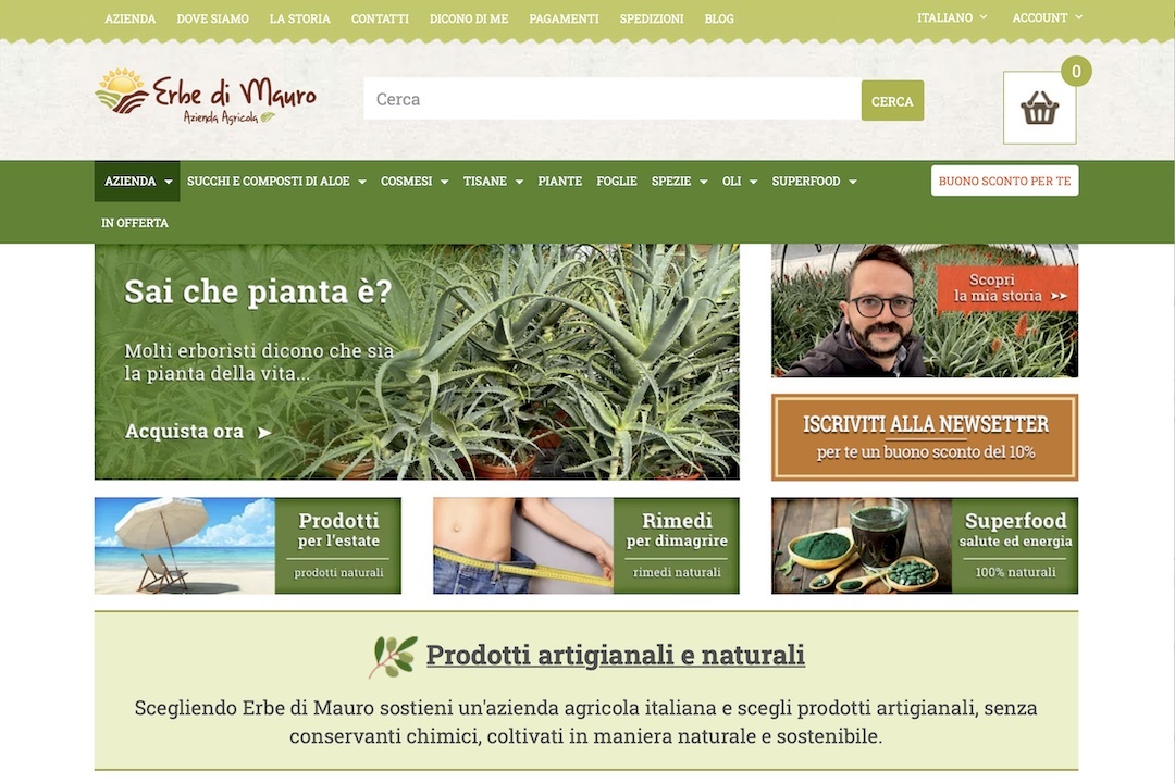 緑の丘で有機栽培のアロエ・薬草育て健康・美容商品販売 Erbe di Mauro たくさん刺されてにわかに蚊対策_f0234936_22284957.jpg
