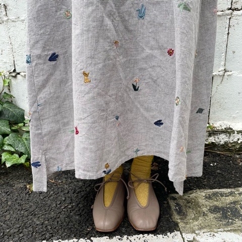 新品アトリエドゥサボン　折り紙刺繍　ブラウス l'atelier du savon（アトリエドサボン）の「○小さいおりがみ